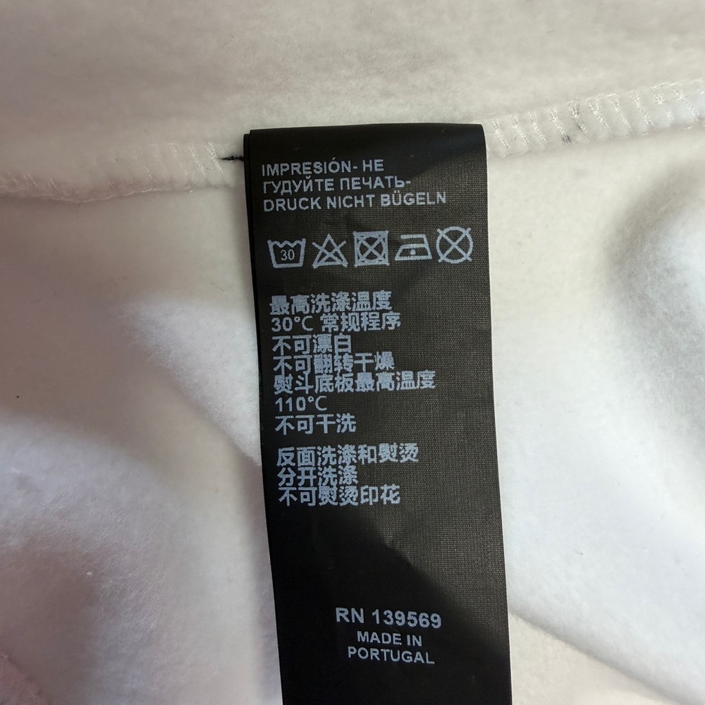 The Kooples - NWT $220 I Love Kooples Logo White Sweatshirt Large - Picture 8 of 13